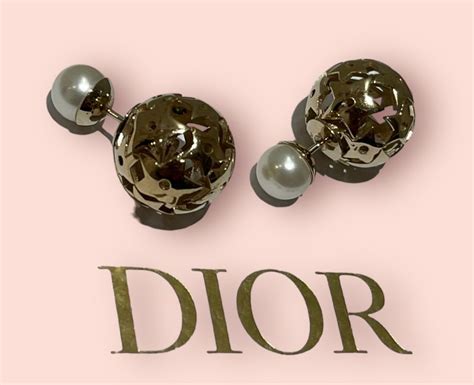 dior ohrringe perlen